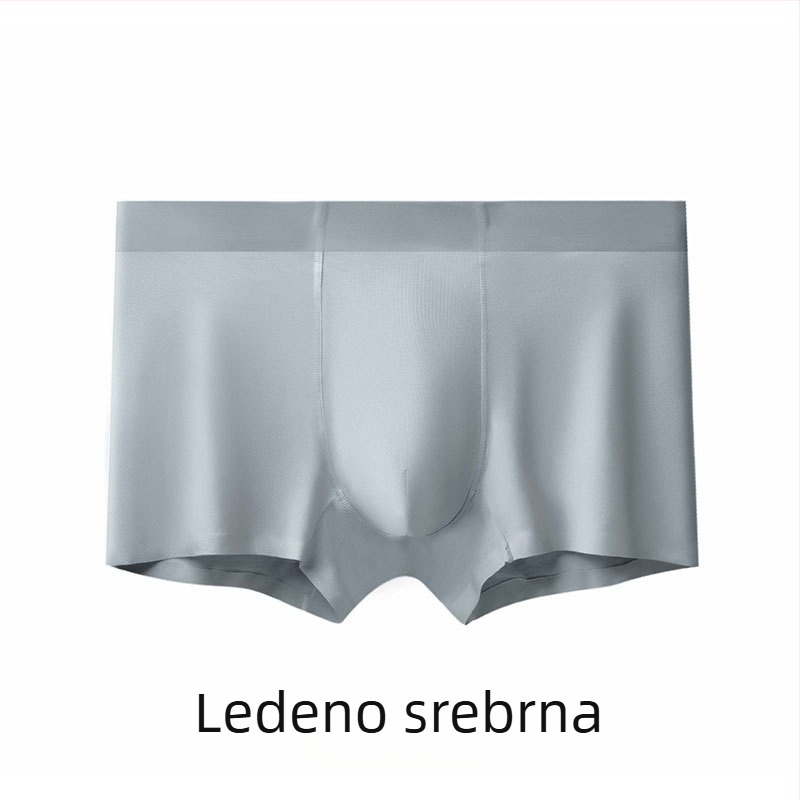 Muške bokserice od Lenzing Modal, srednji pojas, prozračne, antibakterijske, 60 komada, bezšivne, jednobojne