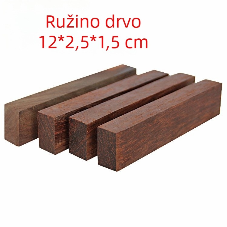 Laosko crveno ružino drvo za rezbarenje – otpadni komadi za DIY Dongyang rezbarstvo – materijal za reljefne ukrase
