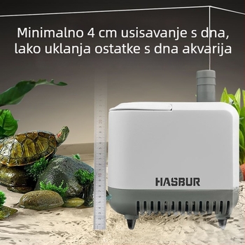 Podvodna pumpa za akvarij s donjim usisavanjem, visok protok, filtracija i cirkulacija, tiha pumpa za izmjenu vode
