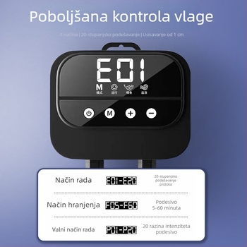 Pumpa za vodu s promjenjivom frekvencijom za akvarij, potopna, izuzetno tiha pumpa za jezera i akvarije