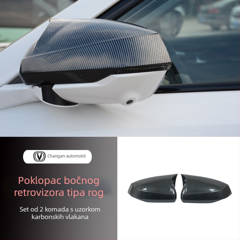 Changan Uniz rog oblikovan poklopac retrovizora za modifikaciju Oushang Z6 – kućište retrovizora i vanjski dekorativni element
