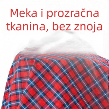 Ženska pregača s dugim rukavima, kratka kuhinjska pregača za kućne poslove, zaštita od prašine i prljavštine, poliester-pamuk, proljeće–jesen stil