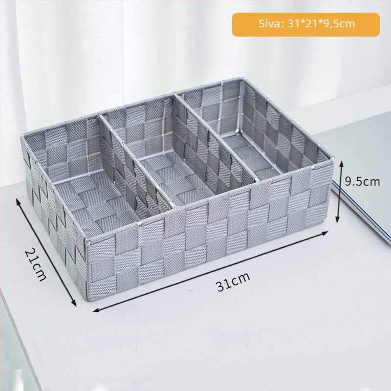 Desktop organizator s više pretinaca za ključeve, sitne predmete i daljinske upravljače