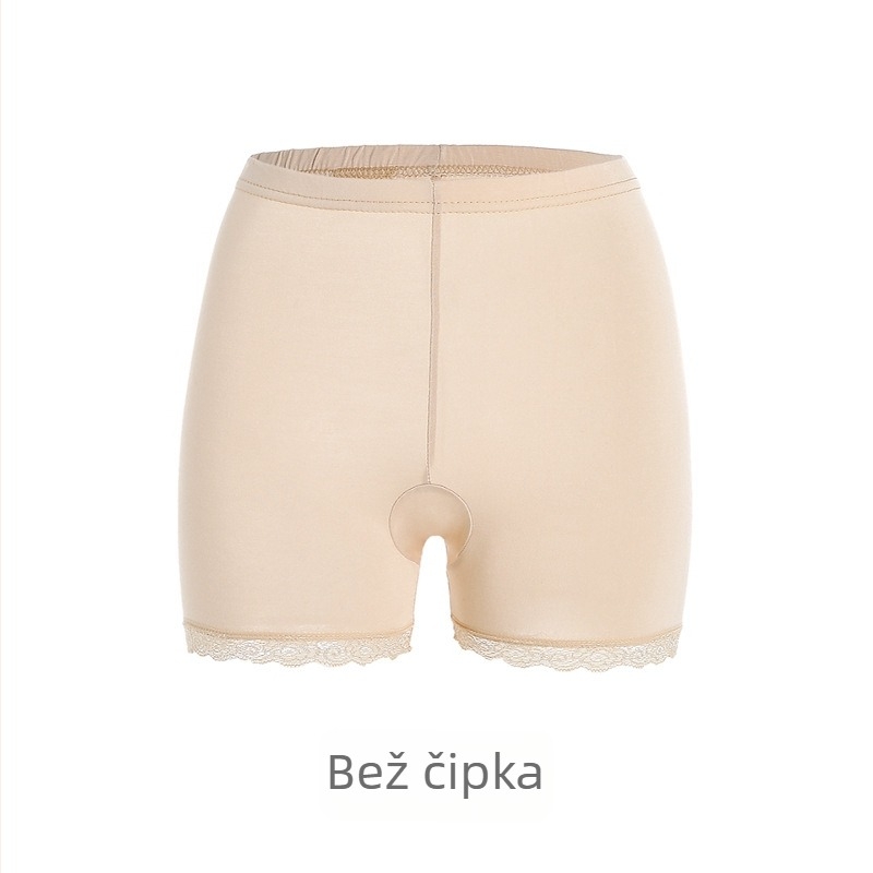 Ženske Ice Silk bešavne sigurnosne šorc s čipkom – duljina 3/4