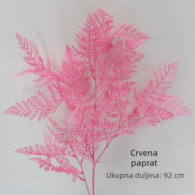Vjenčano umjetno cvijeće od svile i plastike, phoenix grass, dekorativni aranžmani za ukrašavanje prolaza