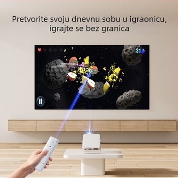 Honor kućni projektor 2026 novi model, 1080p, 100-inčna dijagonala, 70W, 3C certificiran