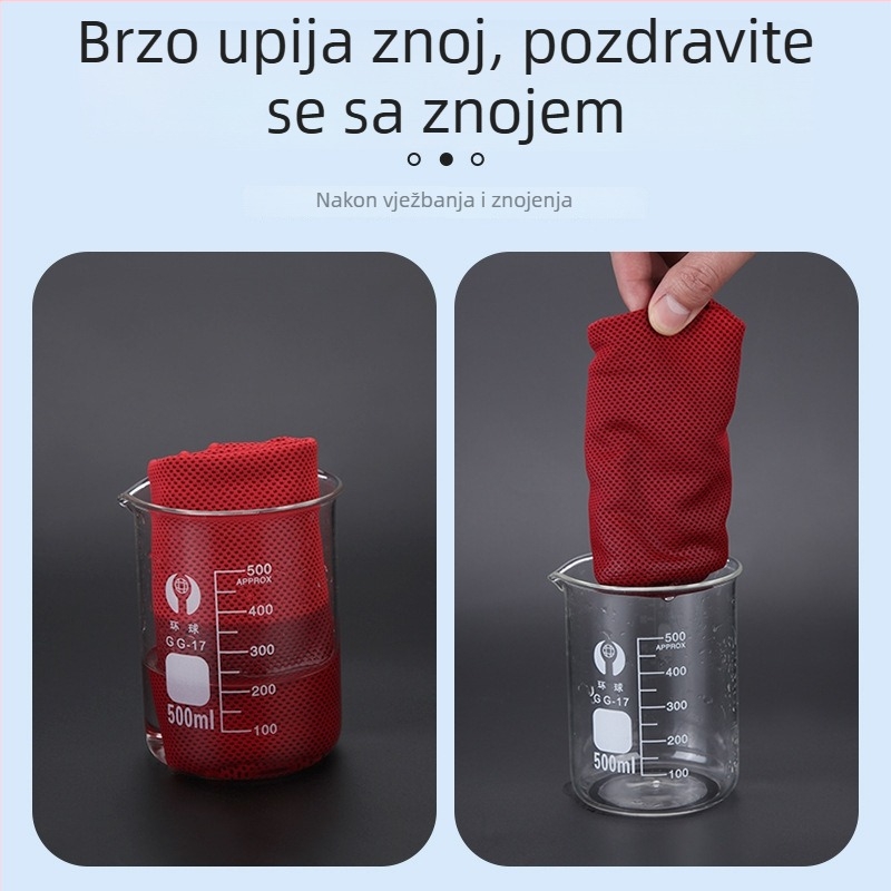 Sportska narukvica s upijaćim znojem, brzo se suši, za trčanje i trening
