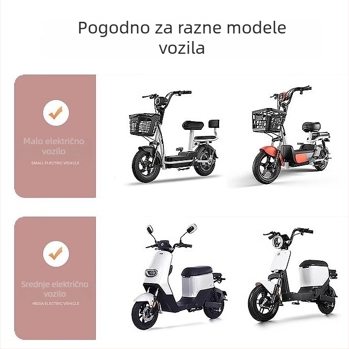 Vodootporna navlaka s flisom za motocikle i električna vozila, dvostruka, zimski model, topla i otporna na vjetar, debela verzija.