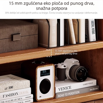 Polovni zidni ormar za skladištenje za dnevni boravak i spavaću sobu, dugi izložbeni ormar
