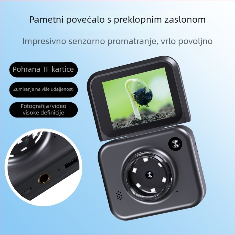 Prijenosni ručni elektronički povećivač i digitalni mikroskop za industrijsko održavanje, inspekciju mobilnih telefona, satova i nakita