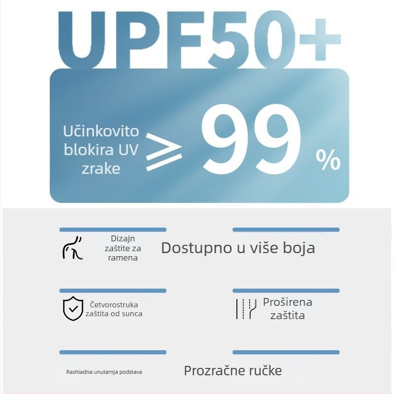 Ljetno pokrivalo protiv vjetra za električna vozila s UV zaštitom