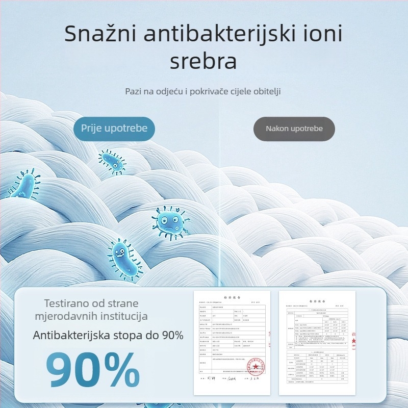 Vakuumske vrećice za pohranu s kompresijom, debele vrećice za odjeću s 3D kompresijom, antibakterijska velika vrećica za pokrivače i puffer jakne