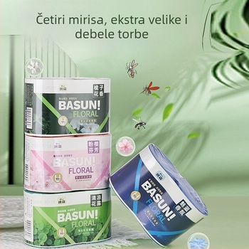 Guste vreće za smeće s mirisom gardenije, u stilu veste, za kućnu upotrebu u dnevnom boravku, kuhinji, spavaćoj sobi i studentskom domu.