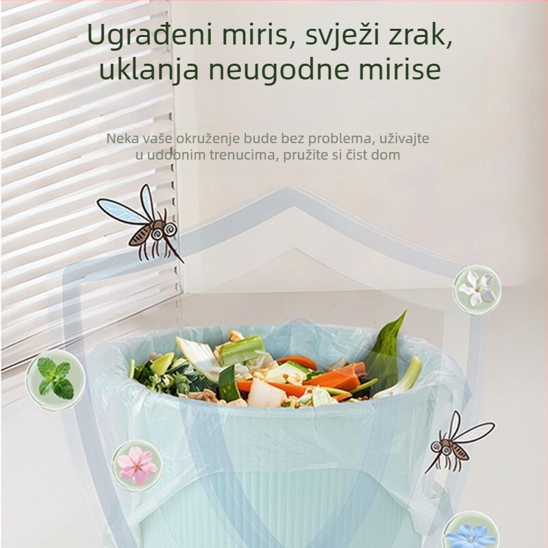 Guste vreće za smeće s mirisom gardenije, u stilu veste, za kućnu upotrebu u dnevnom boravku, kuhinji, spavaćoj sobi i studentskom domu.