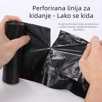 Kućne vrećice za smeće sa šnurlom, otporne, velike veličine, automatsko zatvaranje, kuhinjski paket