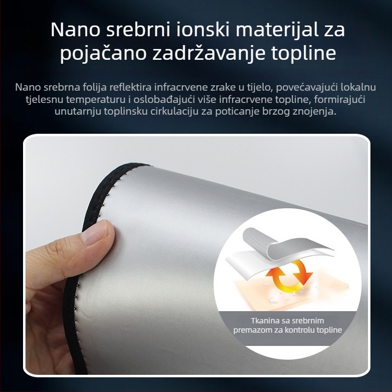 Pojas za znojenje struka za trčanje i treninge – za muškarce i žene, oblikovanje trbuha