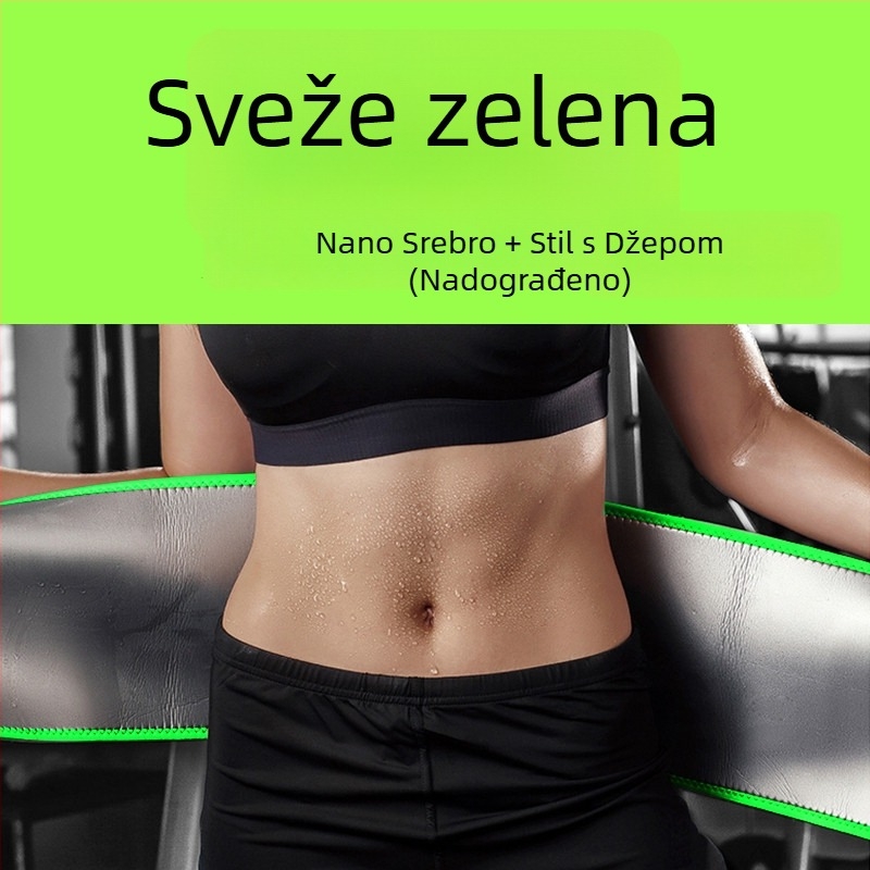 Pojas za znojenje struka za trčanje i treninge – za muškarce i žene, oblikovanje trbuha