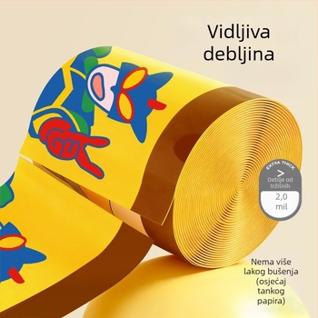Debele vreće za smeće sa šnuralom, velike veličine, za kuću, ured i dom studentima, ekonomsko pakiranje, velik kapacitet
