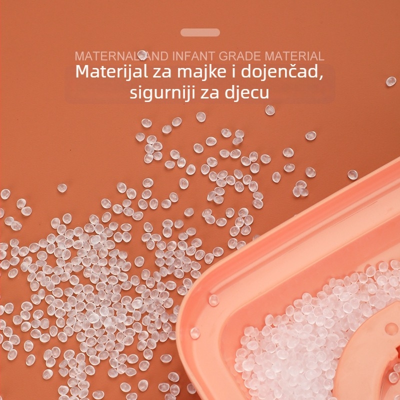 Plastična kutija za pohranu za djecu – veliki višenamjenski stolni organizator za grickalice, kozmetiku, igračke i magnetske pločice