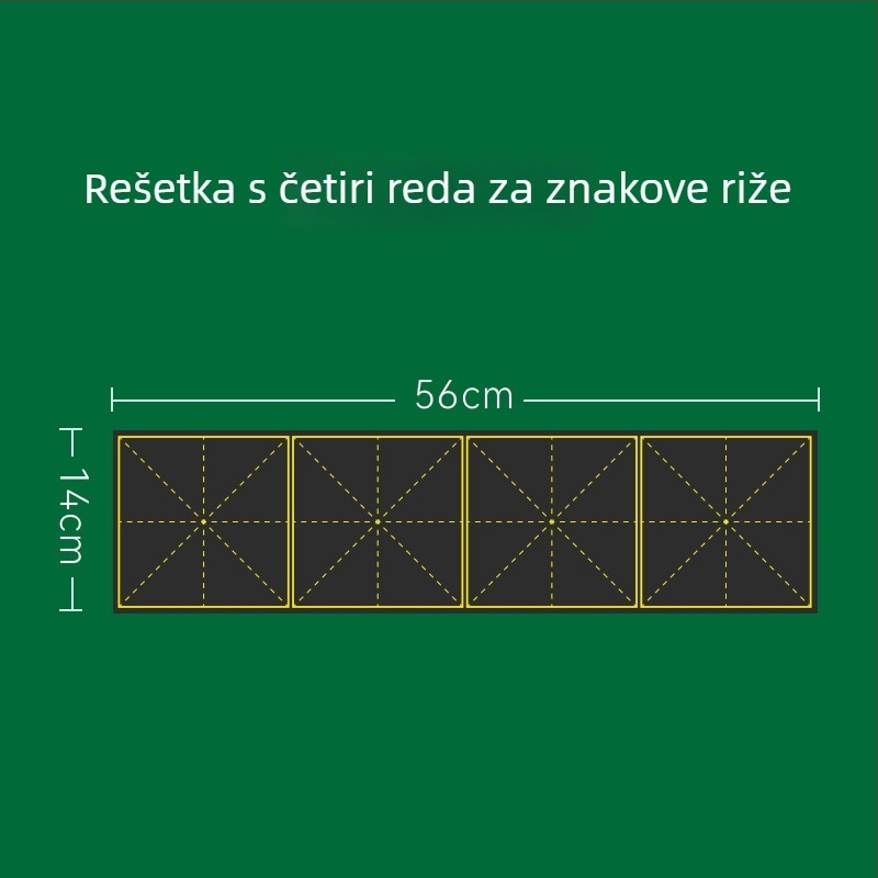Magnetska ploča za učenje s Pinyinom i engleskim mrežnim linijama, mala kućna magnetska ploča, vodootporna