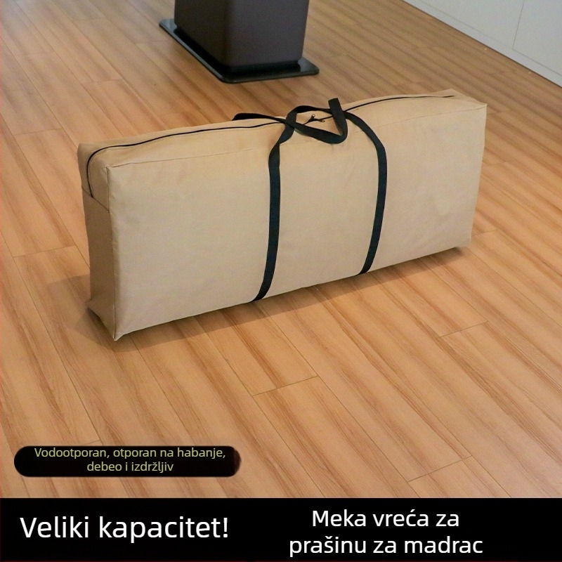 Torba za pohranu madraca s 3D dizajnom, latexom i sklopivim madracem – otporna na vlagu
