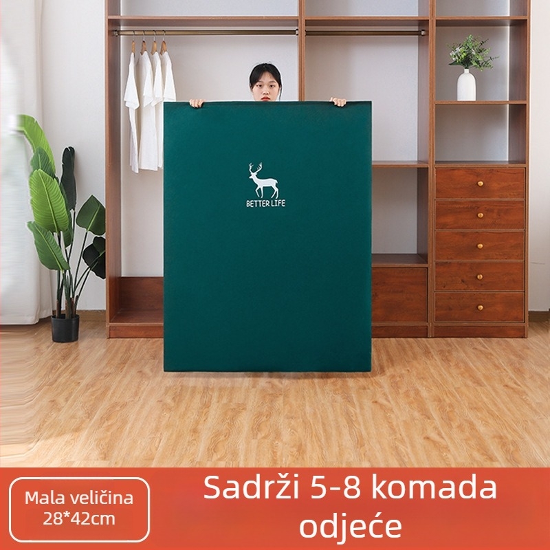 Torba za skladištenje sa šnomom, velika kapaciteta, vodootporna, za odjeću i deke, za selidbu i pakiranje