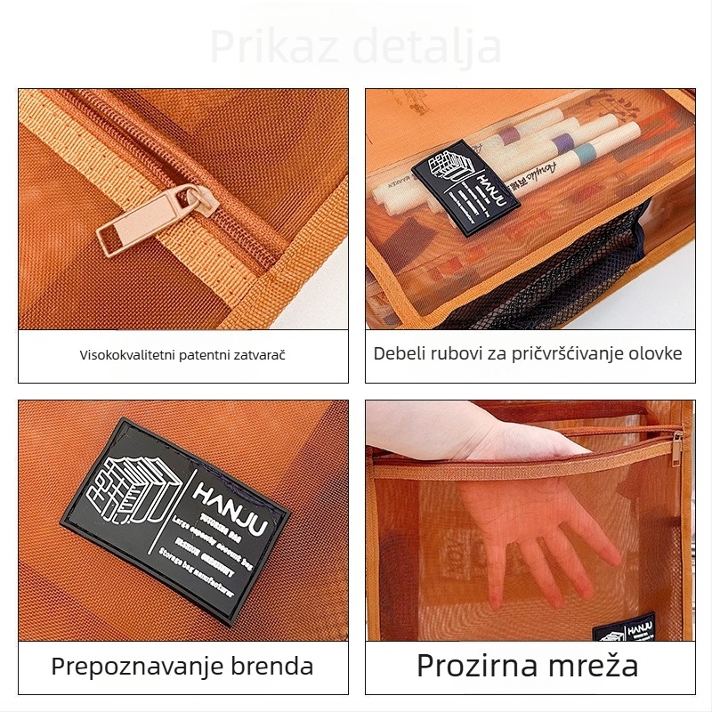 889 vertikalna ručna torba za A4 dokumente, udžbenike i testove trudnoće; skladišna, umjetnička i putna torba