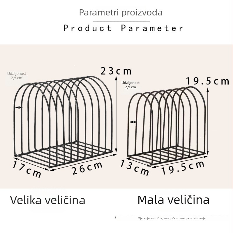 Željezni umjetnički minimalistički stolni držač za šešire i skladištenje, višeslojni kućni regal