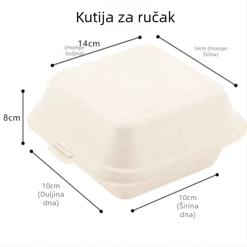 Kutija za pakiranje peciva, desertima i sendvičima