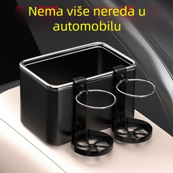 Kutija za naslon za ruke automobila — višenamjenski držač maramica, viseći uz vizir za sunce i skladištenje