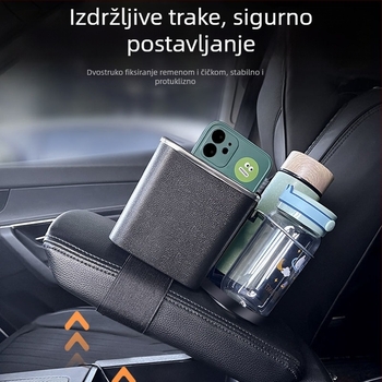 Kutija za naslon za ruke automobila — višenamjenski držač maramica, viseći uz vizir za sunce i skladištenje
