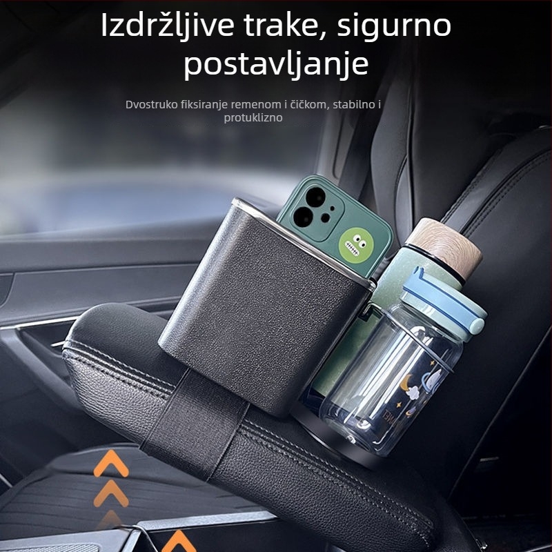 Kutija za naslon za ruke automobila — višenamjenski držač maramica, viseći uz vizir za sunce i skladištenje