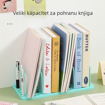 Stolni regaľ za knjige s tri etaže, organizator za stol, uredska polica za pohranu