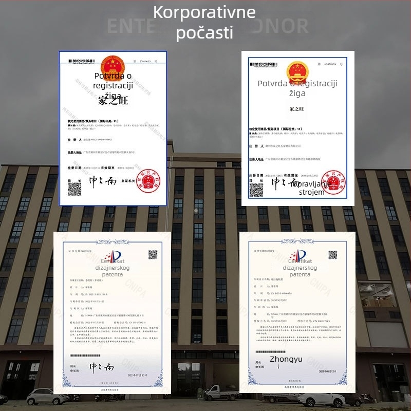 Držač papuča u obliku U, zidni, bez bušenja, kupaonsko skladište