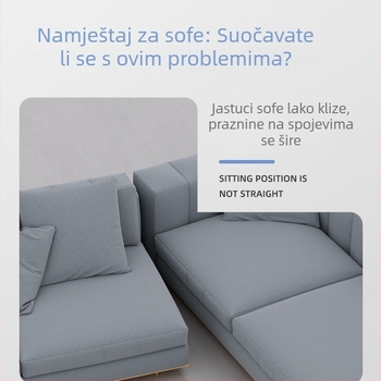 Spojnik za kauč sa skrivenim kukom i metalnim dijelom