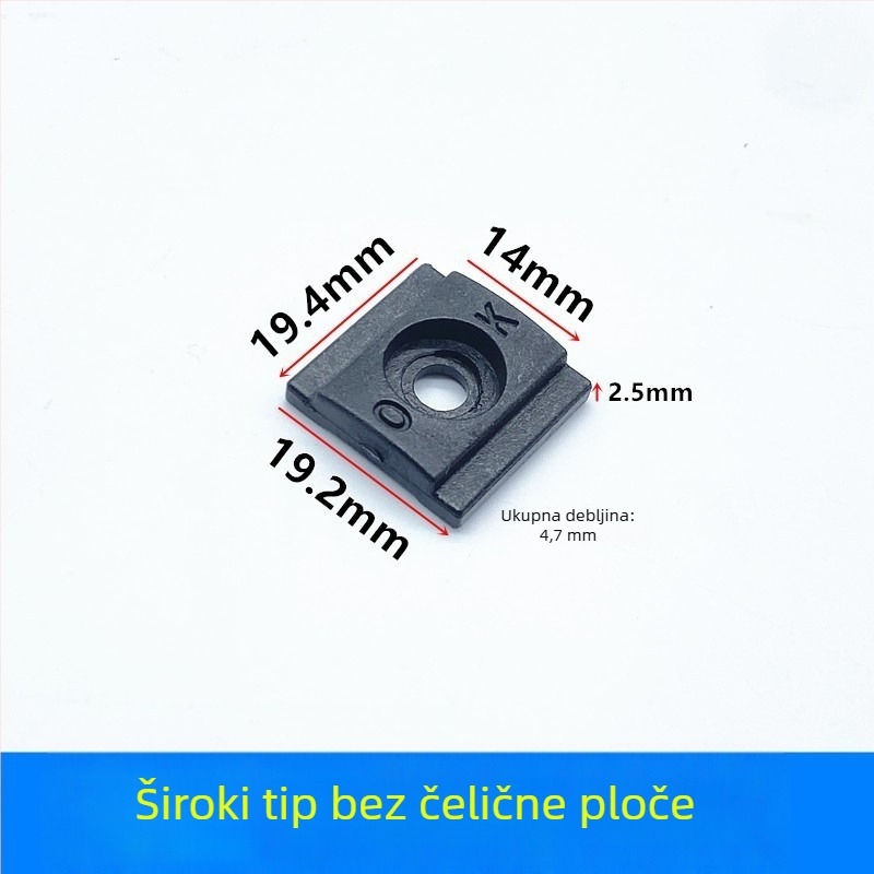 Aluminijski šarnir prozora tipa casement s blokom za pozicioniranje protiv sudara, nehrđajući čelični klizni ograničivač i mehanizam zaključavanja za unutarnji/vanjski prozor