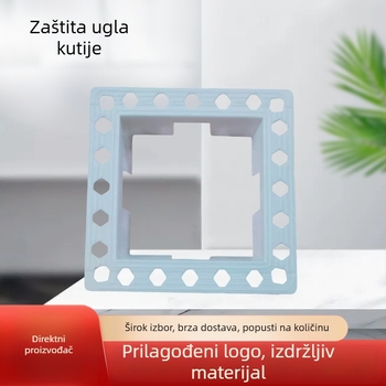 Univerzalni četvrtasti dekorativni zaštitnik kuta za kućište prekidača, pogodan za električne, vodovodne i stolarijske radove