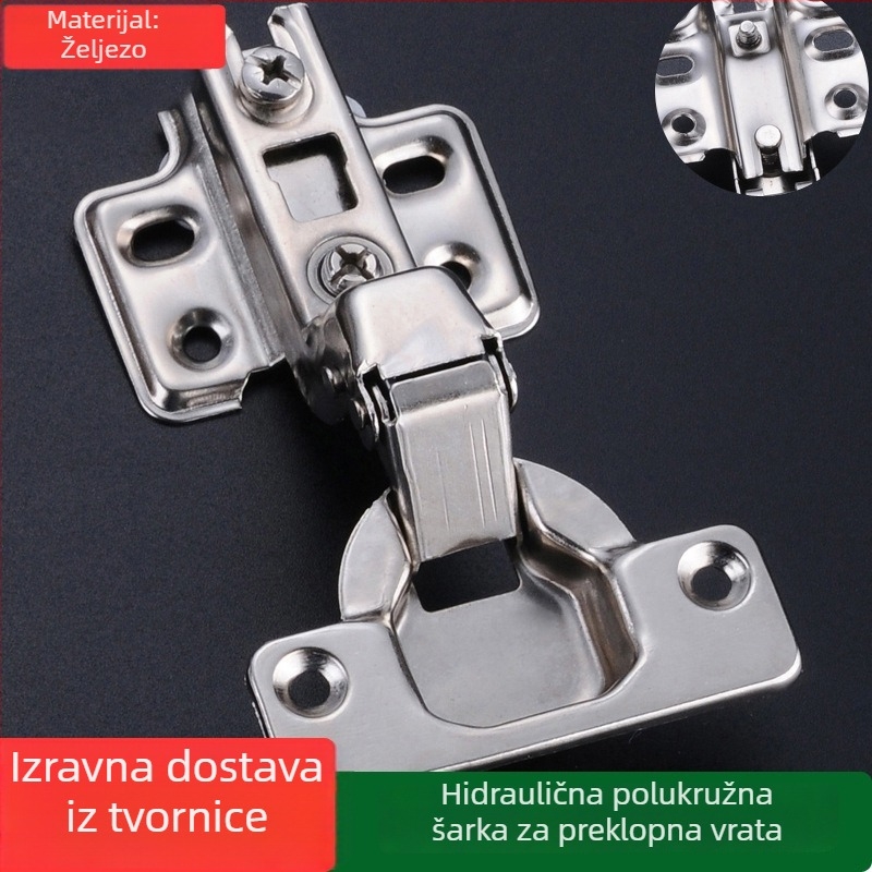 Pantan s amortizerom za vrata ormara, model 261, ravnih i srednje zakrivljenih