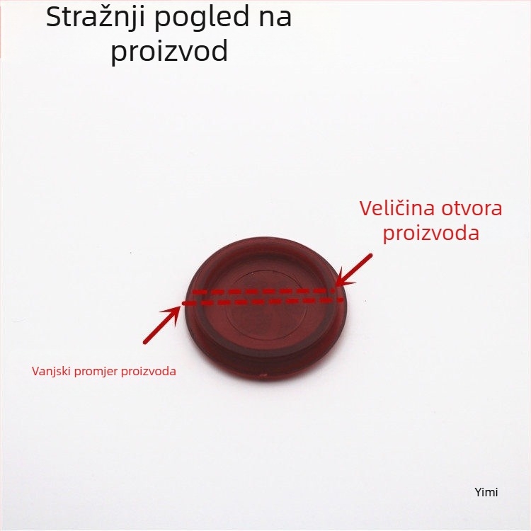 Protivprovalna vrata – okrugli zatvarač rupa, dekorativni poklop rupa, unutarnji utikač za vrata i prozore