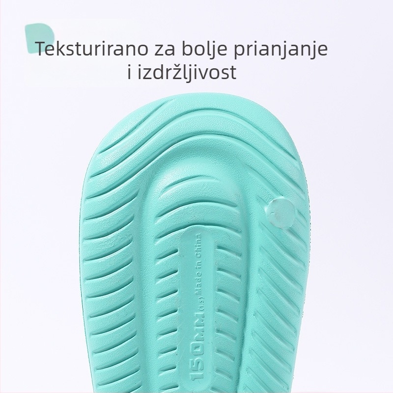 Slatke crtane dječje papuče EVA za unutarnju upotrebu, ljeto 2026, unisex