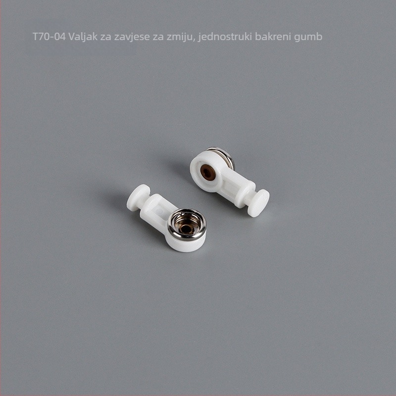 T70-04 Pribor za zavjese – Ball Hook za Snake Track, Test Hook, Sliding Bead Hook