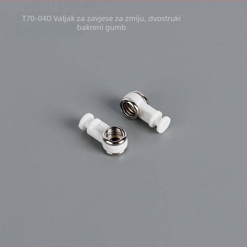 T70-04 Pribor za zavjese – Ball Hook za Snake Track, Test Hook, Sliding Bead Hook