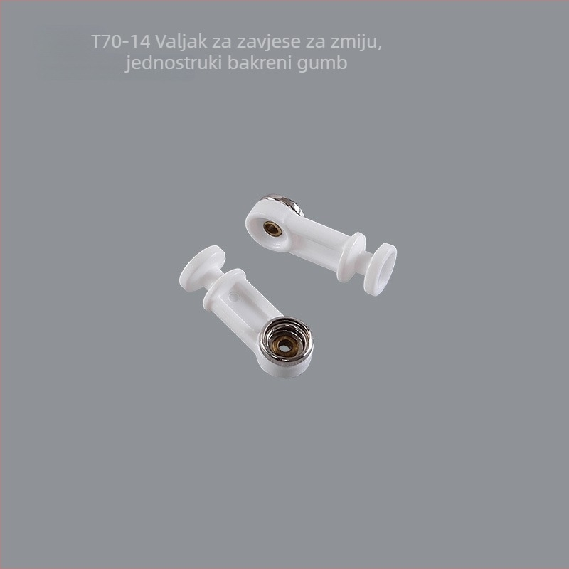 T70-04 Pribor za zavjese – Ball Hook za Snake Track, Test Hook, Sliding Bead Hook