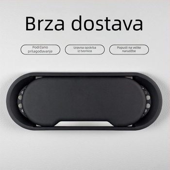 Ovalna kutija za upravljanje kabelima, ABS plast, poklopac za rupe za kabel, dekorativni panel za uredski namještaj