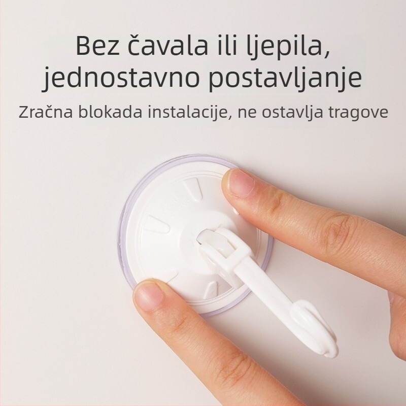 Camellia zidna kuka s vakuumskom čašom, bez bušenja, velike i male veličine, model 2928/2929