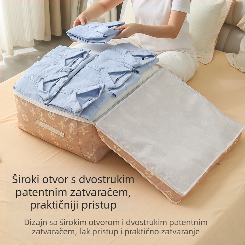 Torba za pohranu deke od Oxford platna, velika kapaciteta, ekstra velika, debela i zatvara se