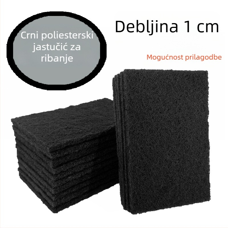 Zelena kuhinjska abrazivna spužva za uklanjanje masnoće