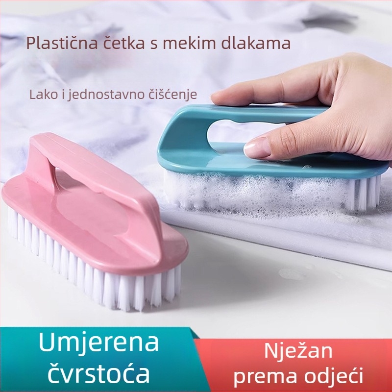 Višenamjenski kućni set četki za čišćenje: četka za cipele, četka za rublje, četka za čaše, metalna lopta i četka za uske pukotine