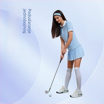Ženski golf polo top – ljetni sportski top, prozračan, prikladan za fitness i trčanje