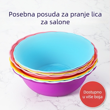 Ružičasta jednokratna vrećica za umivaonik za kozmetički salon, mala veličina